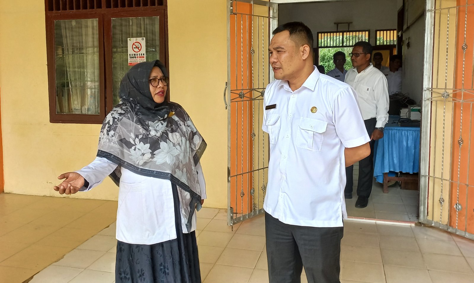 SMAN 1 Kuta Makmur Sambut Kunjungan Kacabdin Pantau Sikula